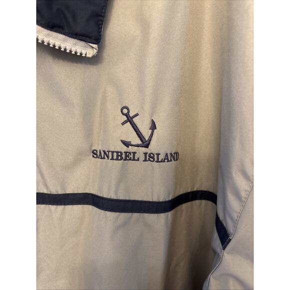 WeatherTech Beacon point Men’s Jacket Sanibel Island. Zip, Pockets, No Hood - Picture 3 of 14